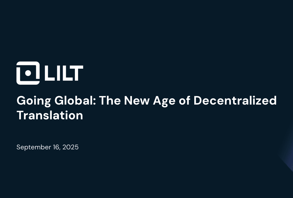 Webinar, decentralization