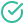 Green checkmark icon inside a circular outline, indicating confirmation or success.