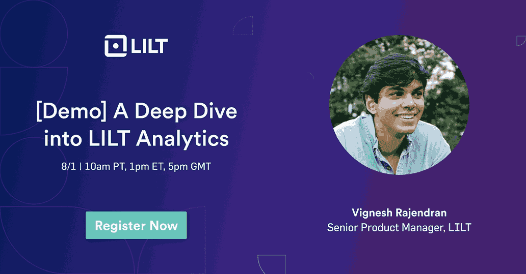 Demo: A Deep Dive into LILT's Analytics